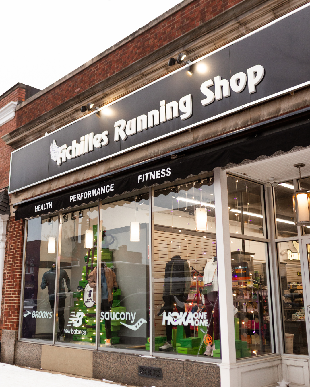 Achilles Running Shop Willoughby storefront