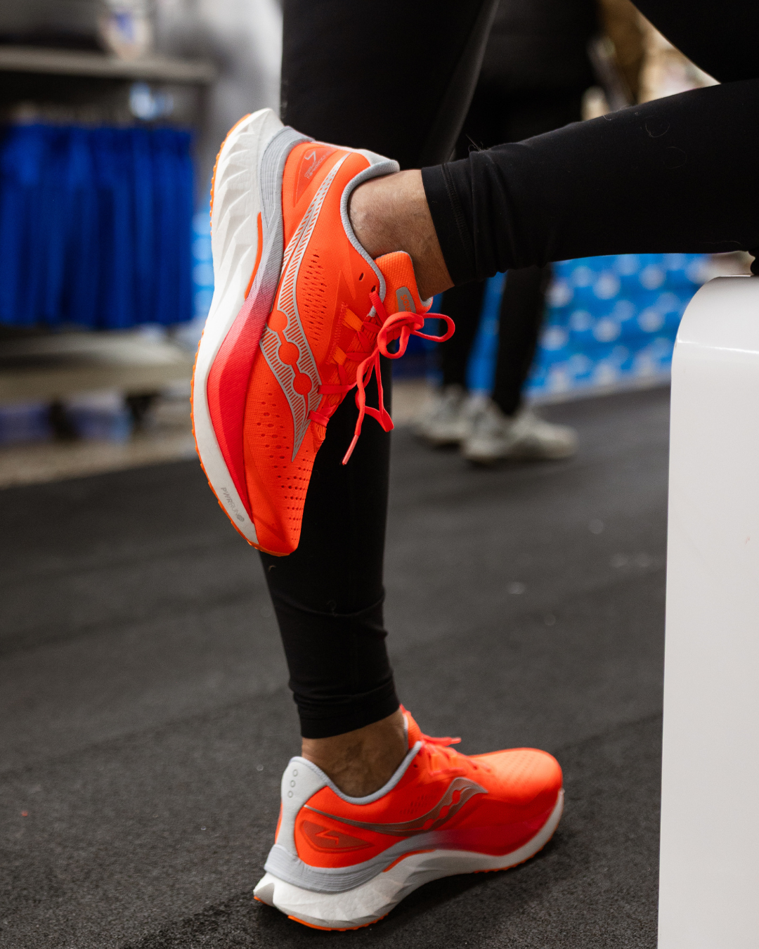 Achilles Running Shop shoe fitting process