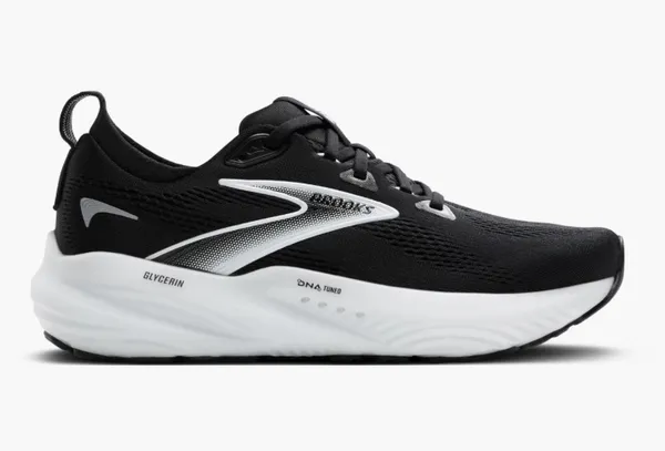 Brooks Men's Glycerin GTS 22 Black/Grey/White