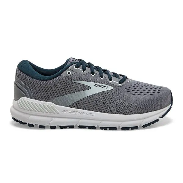 Brooks Women's Addiction GTS 15 Grey/Navy/Aqua