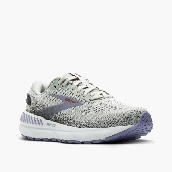 Brooks Women's Ariel GTS 24 Mercury/Ebony/Sweet Lavender