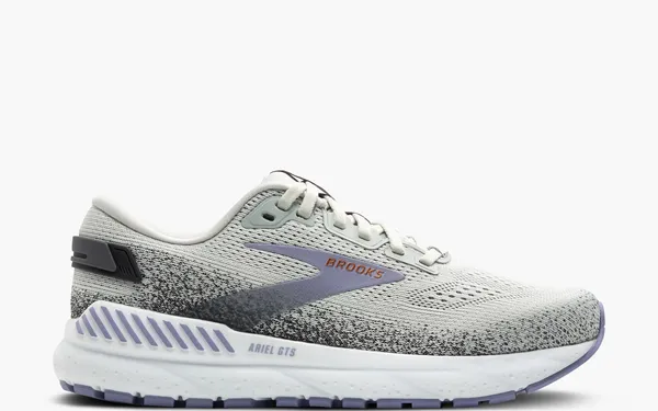 Brooks Women's Ariel GTS 24 Mercury/Ebony/Sweet Lavender