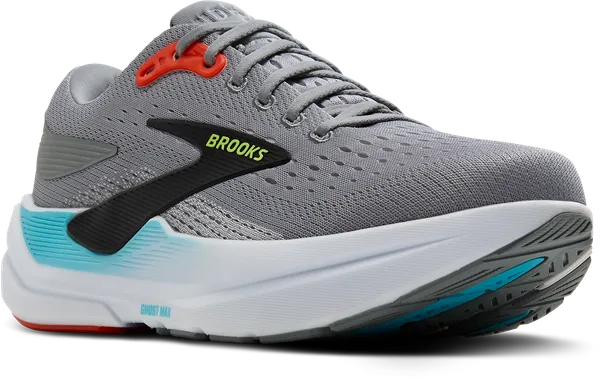Brooks Men's Ghost Max 3 Primer Grey/Antarctica/Red