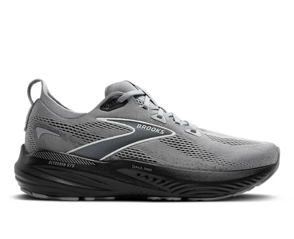 Brooks Men's Glycerin GTS 22 Primer Gray/Ebony/Bluewash