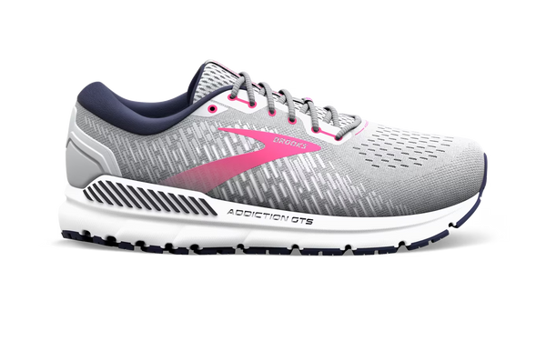 Brooks Women's Addiction GTS 15 Oyster/Peacoat/Lilac Rose
